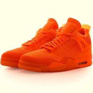 Jordan 4 Retro Flyknit Orange